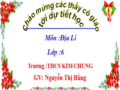 Bài giảng Địa lí Lớp 6 Sách Kết nối tri thức với cuộc sống - Bài 15: Lớp vỏ khí của trái đất khí áp và gió trên Trái Đất