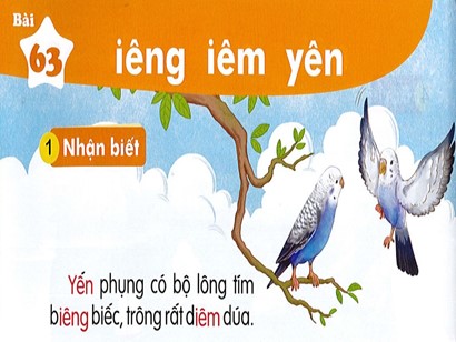 Bài giảng Tiếng Việt Lớp 1 Sách Kết nối tri thức với cuộc sống - Bài 63: Iêng, iêm, yên (Bản hay)