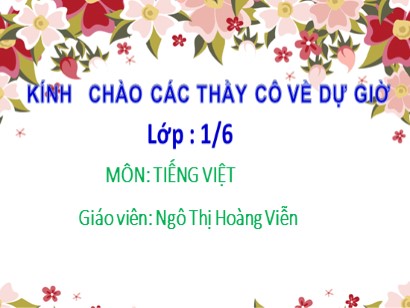 Bài giảng Toán Lớp 1 Sách Kết nối tri thức với cuộc sống - Bài 4: So sánh số (Tiết 3) - Năm học 2020-2021