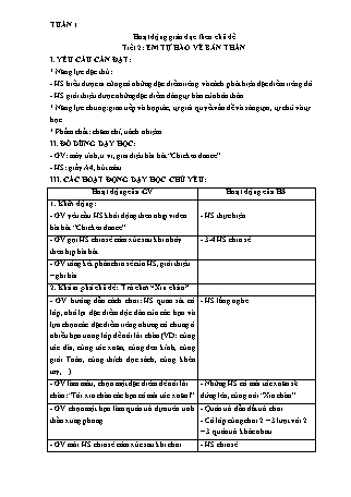 Giáo án Hoạt động trải nghiệm 4 (Kết nối tri thức với cuộc sống) - Chương trình cả năm