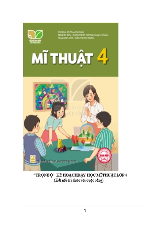 Giáo án Mĩ thuật 4 (Kết nối tri thức với cuộc sống) - Chủ đề 1: Vẻ đẹp trong điêu khắc đình làng Việt Nam